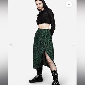 Disturbia Ophidia Wrap Skirt size 12